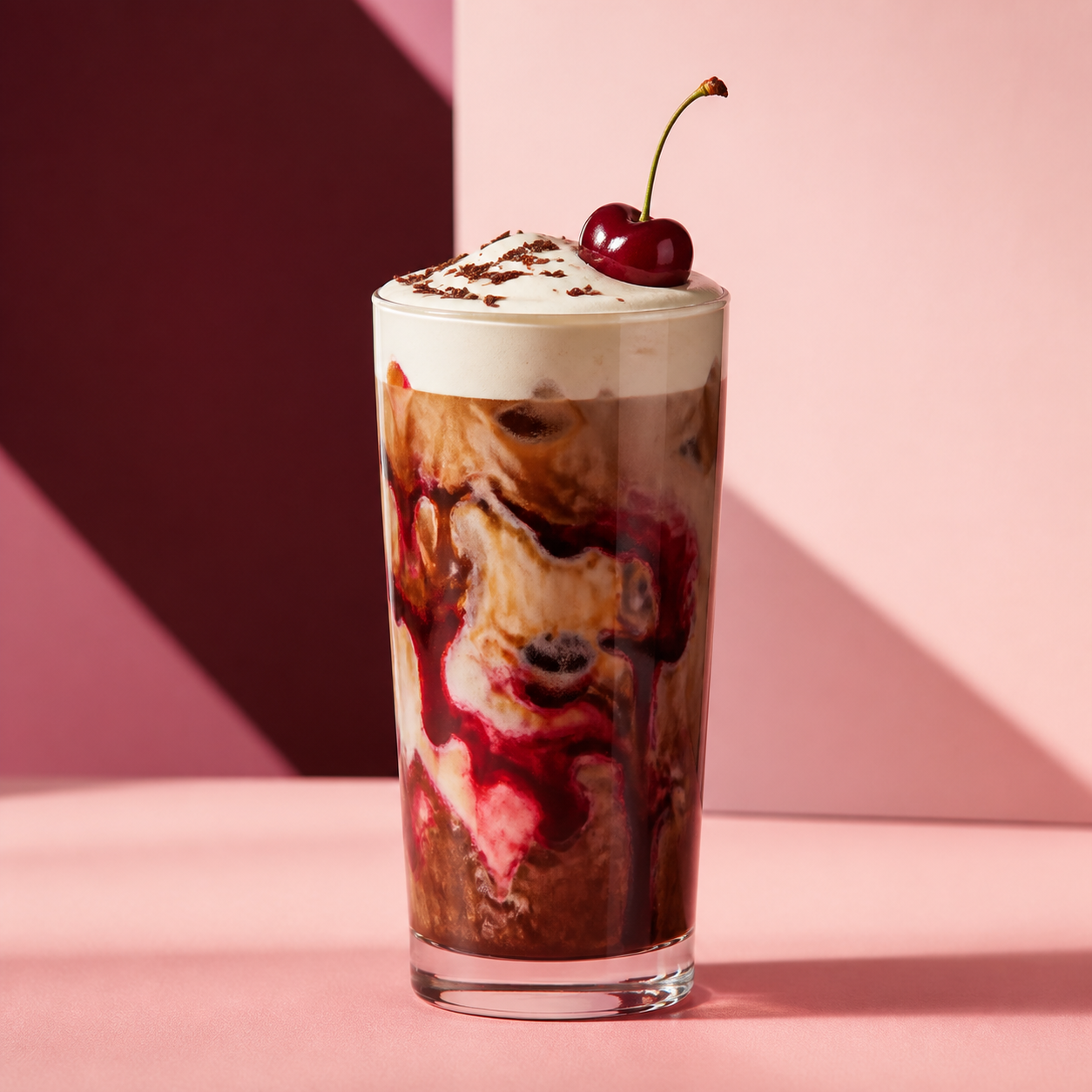 Vişneli Mocha Cream Latte