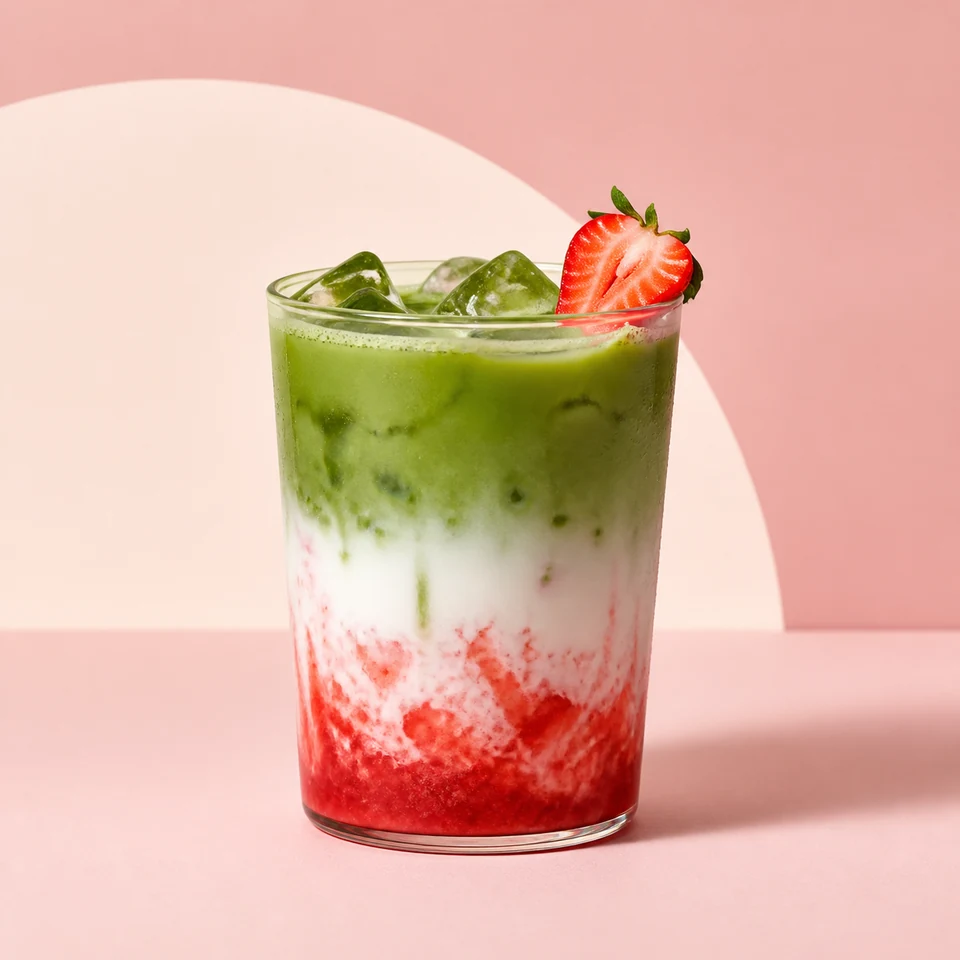 Berry Iced Matcha